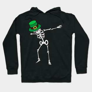 Dabbing Dab Hip Hop Floral Skeleton Hoodie